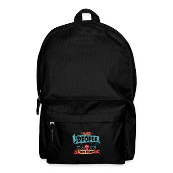 23F 0147 bk - Sac à dos - noir - Devant