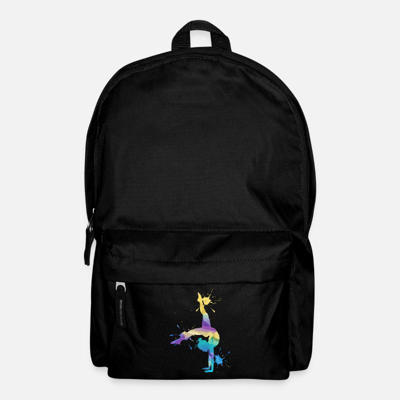 Turnerin Akrobatik Gymnastik Turnen - Rucksack - Schwarz