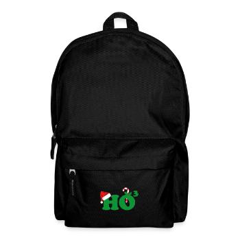 HOHOHO Christmas HO Hoch 3 christmas contest - Backpack - black - Front