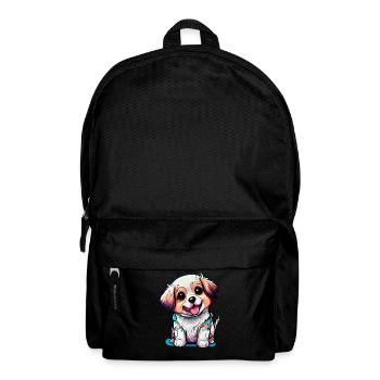 Embodies the pure joy that dogs bring us - Backpack - black - Front