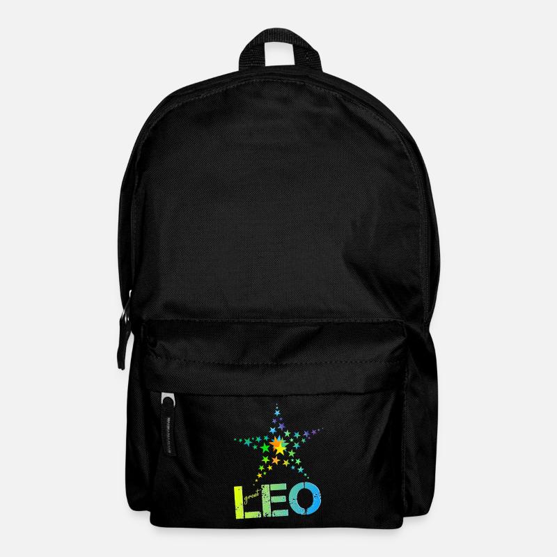 Leo Geburtstag Leo - Rucksack - Schwarz