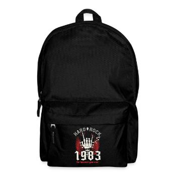 Born in 1983 Musician party 40 years anniversary - Backpack - black - Front