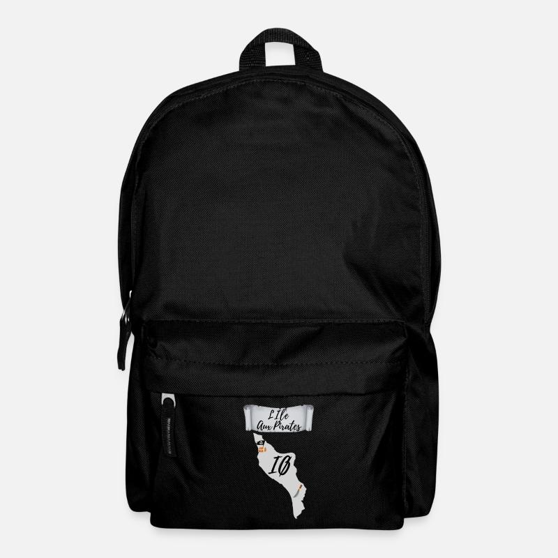 Die Insel der Piraten, Oléron - Rucksack - Schwarz