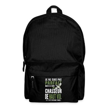 Chasseur de haut vol parfait cadeau cool chasse - Sac à dos - noir - Devant