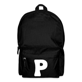 P - Rucksack - Schwarz - Vorne