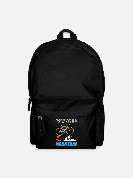Ride On To The Mountain - Rucksack - Schwarz