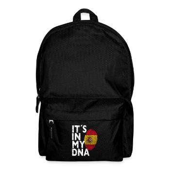 IT'S IN MY DNA Spain Flag Pride National Country - Rucksack - Schwarz - Vorne