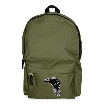 Crow - Backpack - olive green - Front