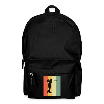 golfer - Backpack - black - Front