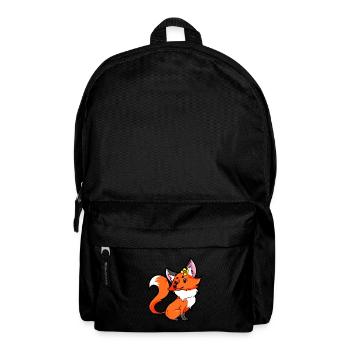 Fuchspaar für Partner - Weiblich - Rucksack - Schwarz - Vorne