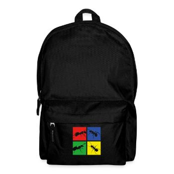 Ameisen - Rucksack - Schwarz - Vorne