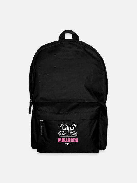 Mallorca Mädels Frauen Tour - Rucksack - Schwarz