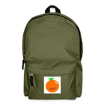 orange - Rucksack - Olivgrün - Vorne