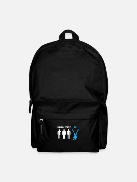 T-shirts de plongée | Plongée Idée cadeau de plongée - Sac à dos - noir