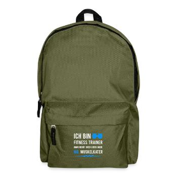 Fitnesstrainer - Rucksack - Olivgrün - Vorne