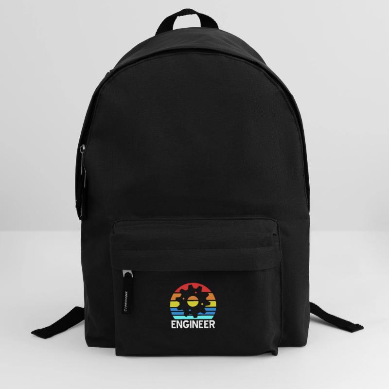 Engineer Civil Builder Mechanical Engineering Math Backpack