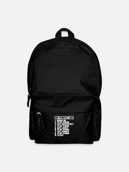 Klavier - Rucksack - Schwarz