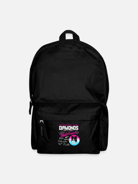 Border Collie - Backpack - black