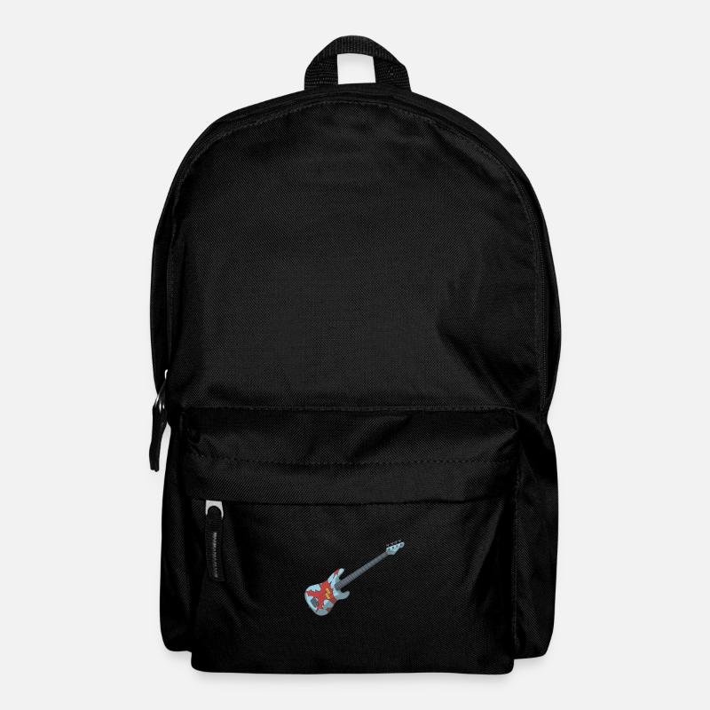 Bass Gitarre E-Bass - Rucksack - Schwarz