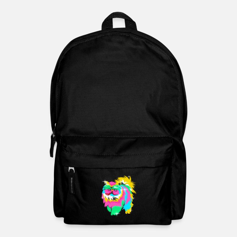 Perser Katze - Rucksack - Schwarz