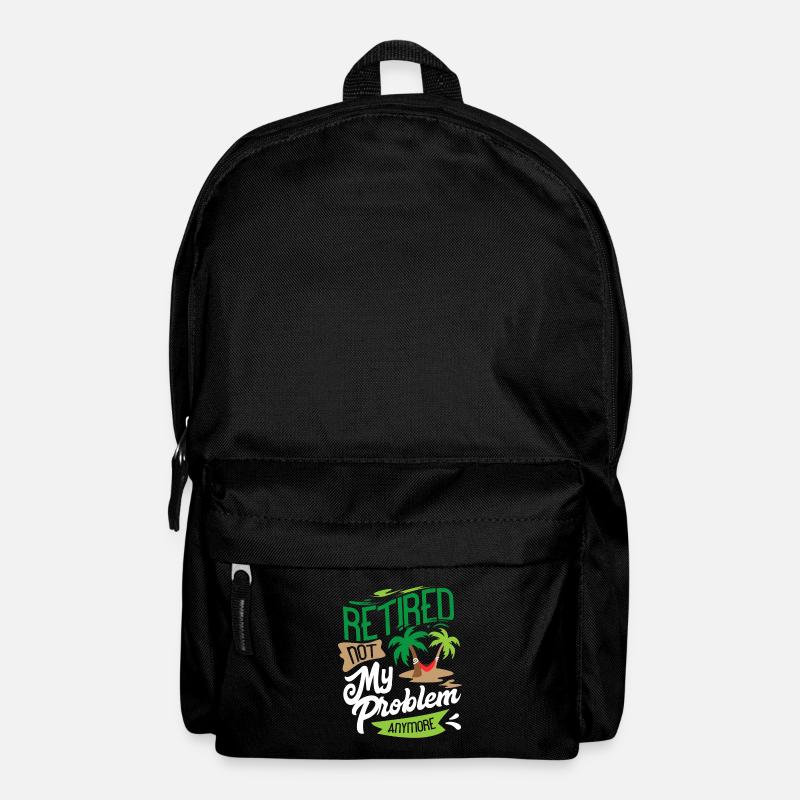 Rentner - Rucksack - Schwarz