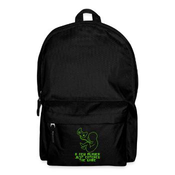 Un nouveau joueur juste entered the game - Sac à dos - noir - Devant