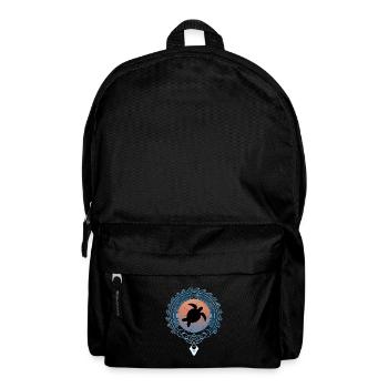 sea turtle - Backpack - black - Front
