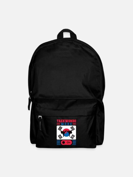 TKD Korean Martial Arts Tae Kwon - Rucksack - Schwarz