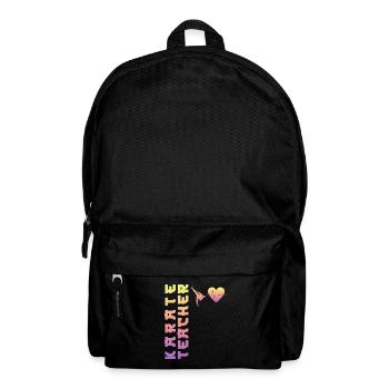 Karate Black Belt Gi Uniform - Rucksack - Schwarz - Vorne