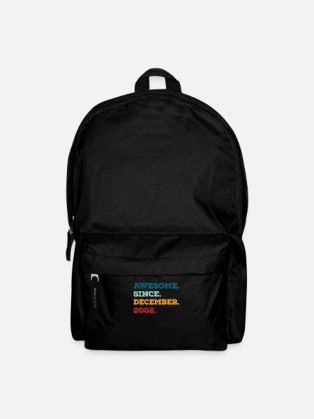 Geburtstag Dezember 2002 Geboren Geburtsjahr - Rucksack - Schwarz
