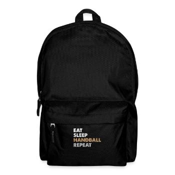Handball Dreher Handballspieler Handballverein - Rucksack - Schwarz - Vorne