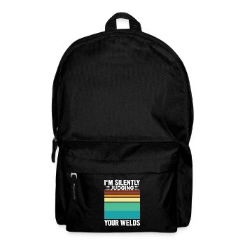 Welder Profession Heat Steel Gas TIG MAG Welding - Backpack - black - Front