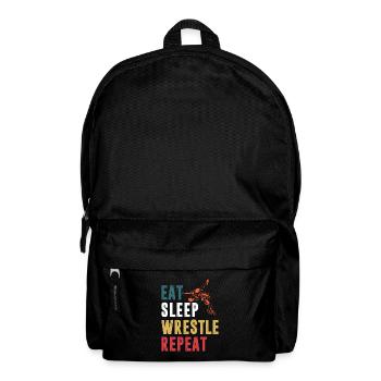 Lutte Lutte Cadeau de lutteur lutteur - Sac à dos - noir - Devant