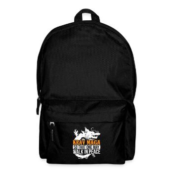Krav Maga Apparel Israeli Self - Backpack - black - Front