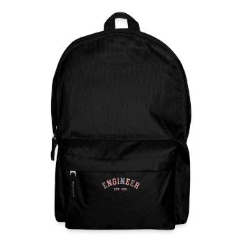 Engineer Brain Mechanical Engineering Electrical Engineering Math - Backpack - black - Front