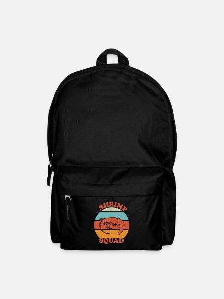 homard homard homard cuisinier cadeau - Sac à dos - noir