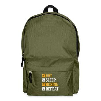 Boxing Boxing Ring Martial Arts Ring - Backpack - olive green - Front