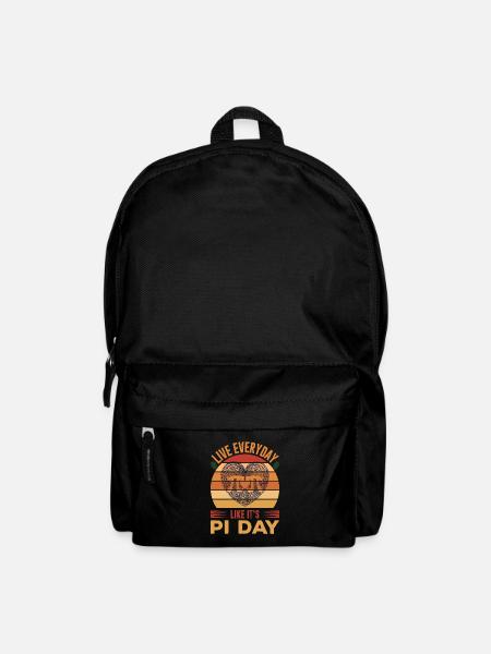Pi Day Day Circle Number Pi - Backpack - black