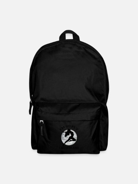 Funny Funny Cool Fairy Enunciations - Backpack - black
