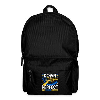 Down Syndrome Awareness Month Down - Rucksack - Schwarz - Vorne