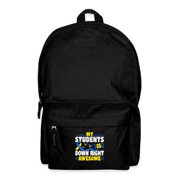 Down Syndrome Awareness Month My - Rucksack - Schwarz - Vorne