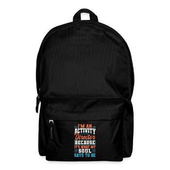 Funny Activity Director I'm An - Rucksack - Schwarz - Vorne