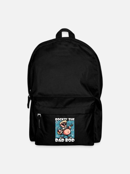 ROCKIN' THE DAD BOD - Backpack - black
