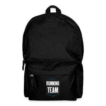 Running Team - Rucksack - Schwarz - Vorne