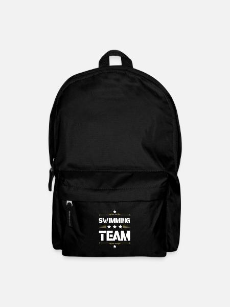 Swimming Team - Rucksack - Schwarz
