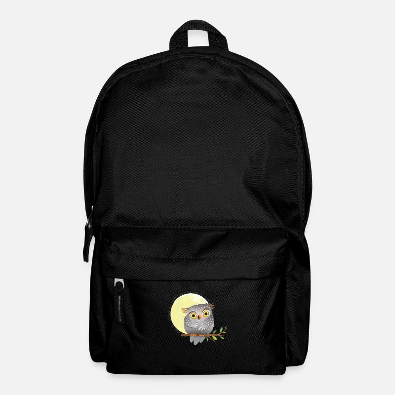 Hibou mignon - Sac à dos - noir