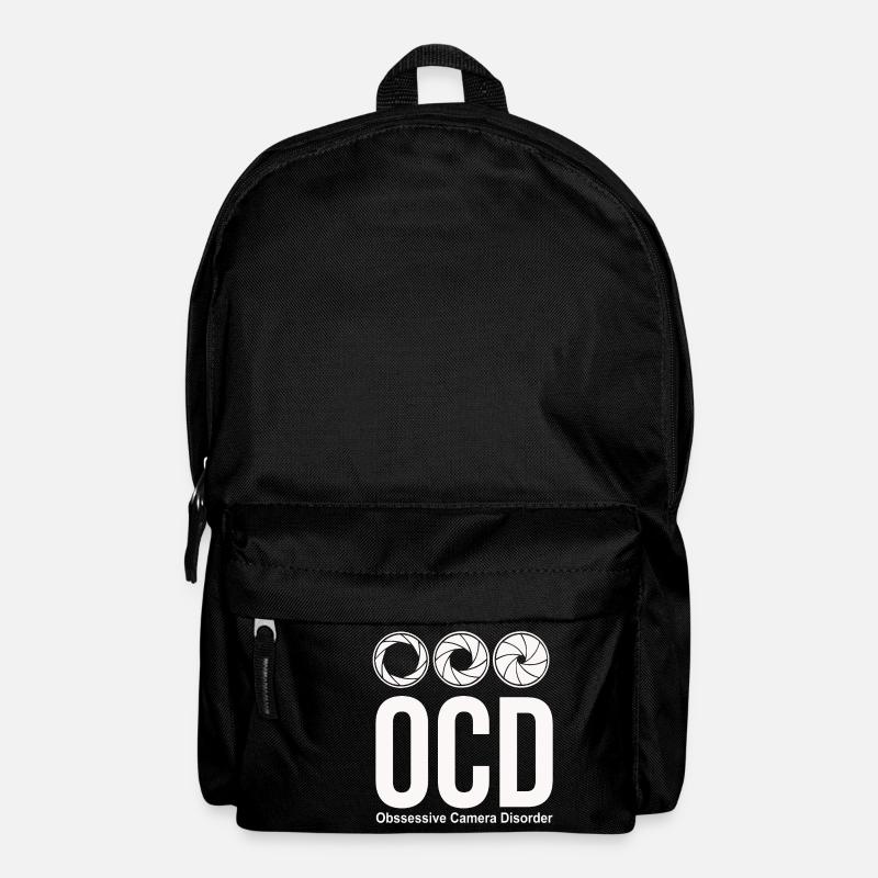 ocd photographer funny - Backpack - black