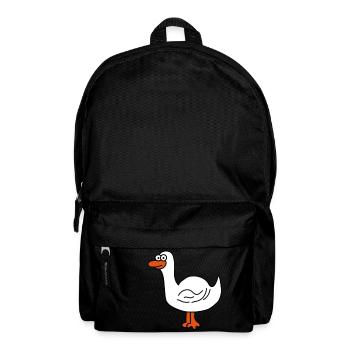Enten - Rucksack - Schwarz - Vorne