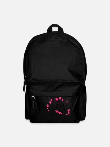 Tanzmaus | Danse T-shirt - Sac à dos - noir