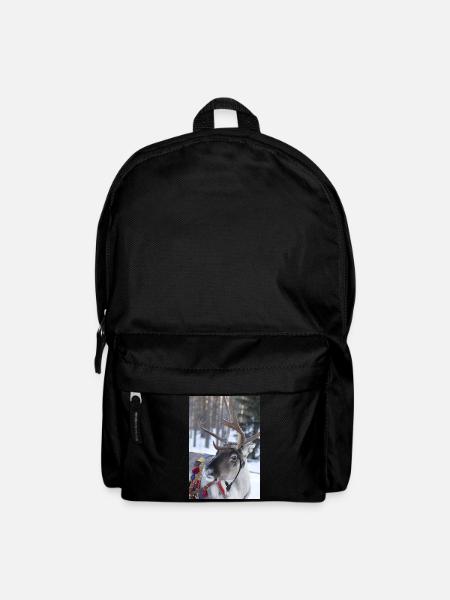 Rentier - Rucksack - Schwarz